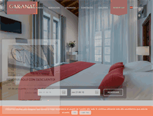 Tablet Screenshot of hotelgaranat.com